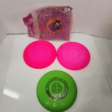 Lot Of 2 1966 WHAM-O FRISBEE New Open Package USA Hot Pink VTG NOS  