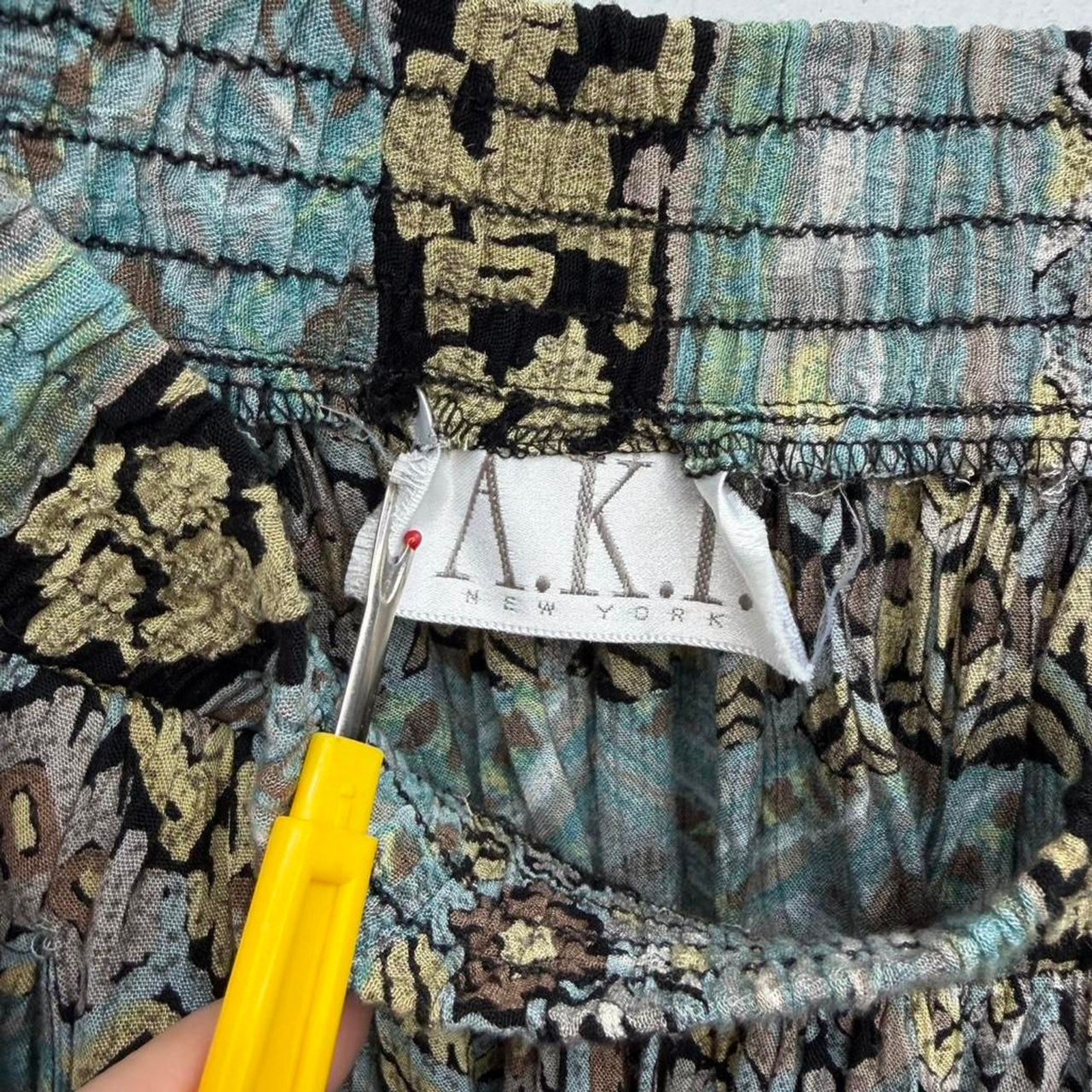 Stretchy Stripped geometric funky pattern boho co… - image 3