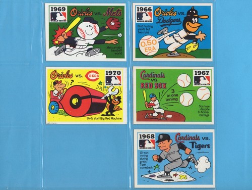 1971 Fleer Laughlin World Series Cards Complete Set EXNM condition! Sale Price! - Picture 8 of 8