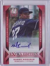 2013 Elite Extra Edition Franchise Futures Autograph #83 Randy Rosario /790 Auto