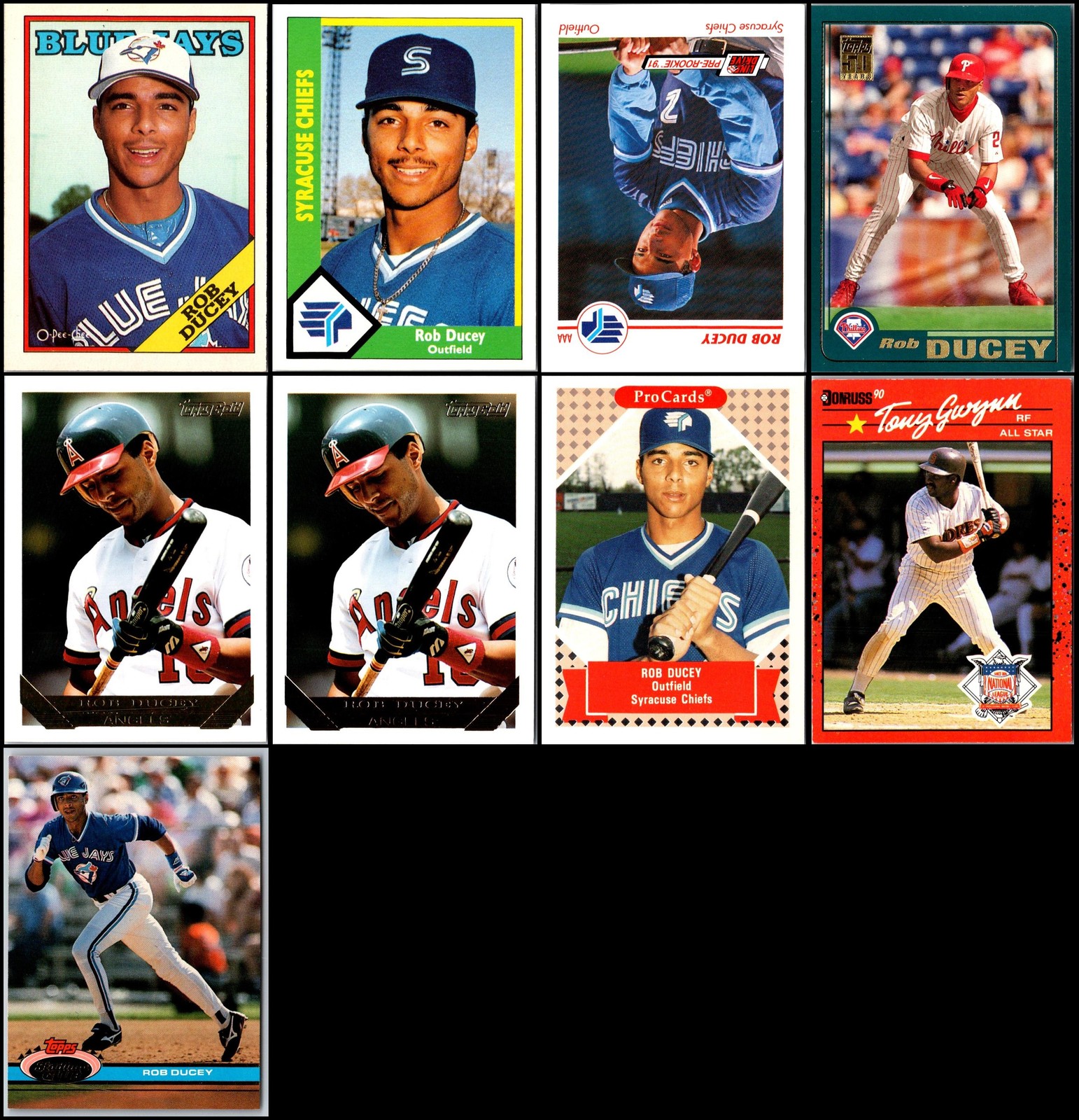 Rob Ducey (9) Card Lot - Auctionliner