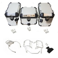 3 TOP CASES COMPLETS ÉQUIVALENTS BMW F750GS F850GS ALUMINIUM