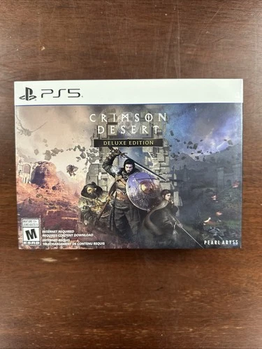 Crimson Desert PS5 Deluxe Edition Brand New Sealed Sony PlayStation 5 In Hand