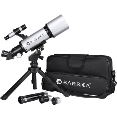 BARSKA 300 Power Starwatcher Telescope 70mm Refractor Telescope + Tripod AE10100