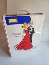 Vintage 1960s Fashion Doll Wardrobe Case Midge Barbie Storage Trunk