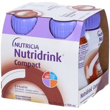 Nutridrink Compact Cioccolato Nutricia 4x125ml Integratore Alimentare