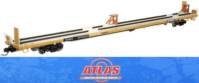 Atlas O 6986-1 TTX 89' 4'' Intermodal Flat Car O-Gauge NIB