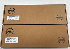 Lot of 2 Dell KB216-BK-US Wired Keyboard - Black - New Open Box