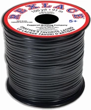 Pepperell Lace Rexlace 100Yd Spool Pearl Black