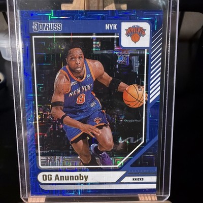 OG Anunoby 2024-25 Panini Donruss Choice Blue Mojo SP 46/49 #185 Knicks