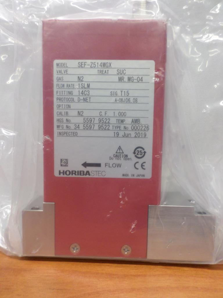 Horiba STEC SEF-Z514MGX Gas N2 1 SLM Mass Flow Controller