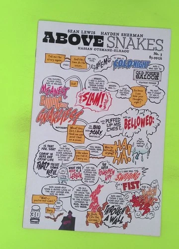 Above Snakes #3b 2022 Image Comics Variant High Grade Comic Book W50-120