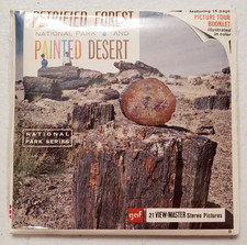 View-Master Petrified Forest Painted Desert Arizona 3 Reels Packet Complete
