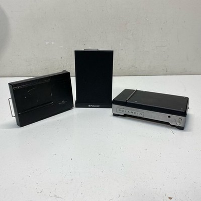 Lot of 3 Polaroid (Hasselblad, Zenza Bronica & Graflex) Instant Camera Backs