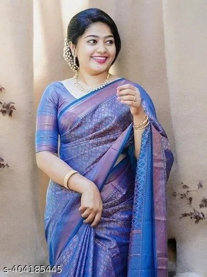 partywear kanjeevaram Silk Saree Blouse South Indian silk saree bollywood sarees