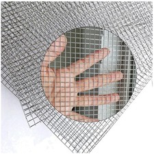 Upgraded 2-Pack Stainless Steel Wire Mesh - 12" x 24" Rust-Resistant Panels