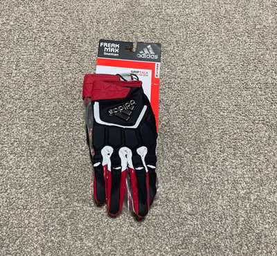 ADIDAS FOOTBALL FREAK MAX LINEMAN GLOVES - GRIP TACK - SIZE XL - NEW