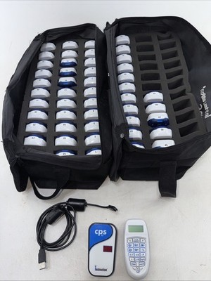 eInstruction Classroom Performance System CPS 50 Clickers + Bags KGEN2EI