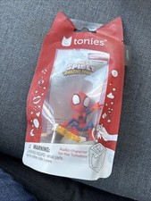 Tonies 88671346 Spidey From Marvel, Audio Play Figurine For Portable Speaker,