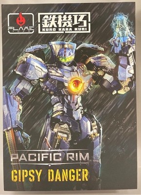 Flame Toys Kuro Kara Kuri Pacific Rim Gipsy Danger Actionfigur 8,3'' 3rd Jaeger