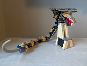 LEGO Pharaoh's Quest LOT: Cursed Cobra, Scarab Attack (7325 7305) w/Instructions