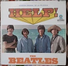 Vintage THE BEATLES HELP Vinyl Mexico Mexican Release 1971 Capitol