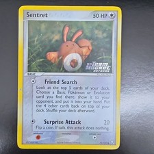Pokémon TCG Sentret 75/109 Team Rocket Returns Reverse Holo Common ENG on eBay