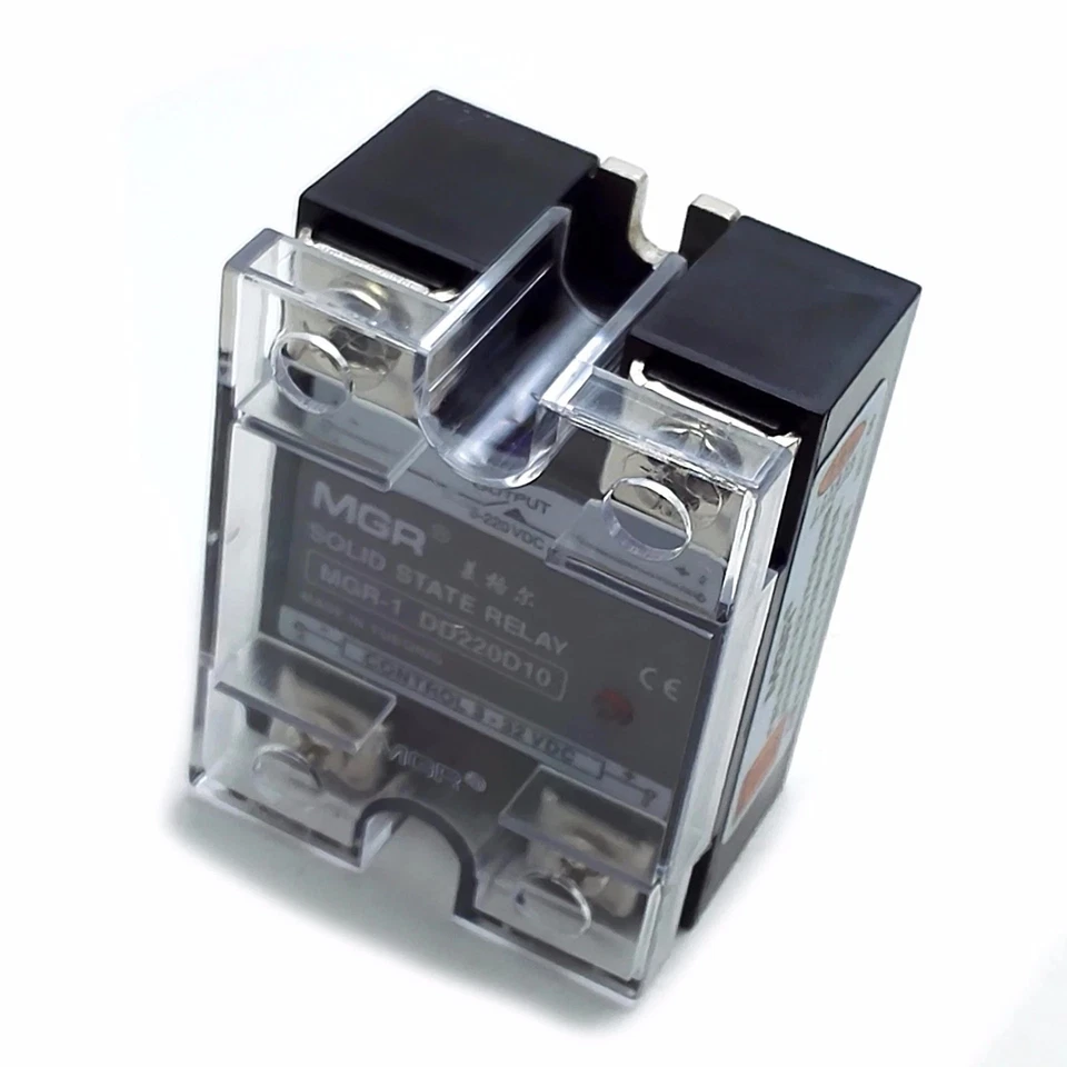 Lager 10A Halbleiterrelais SSR DC-DC Eingang 3-32V DC Last 5-220V DC DD220D10 - Bild 4 von 4