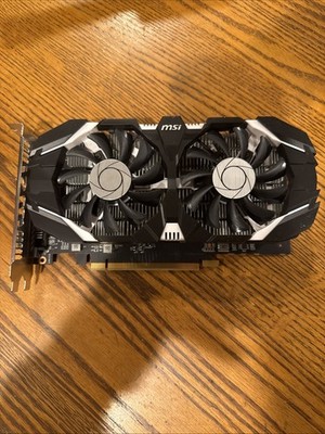 MSI GeForce GTX 1050 TI 4GT OC 4GB GDDR5 Graphics Card 