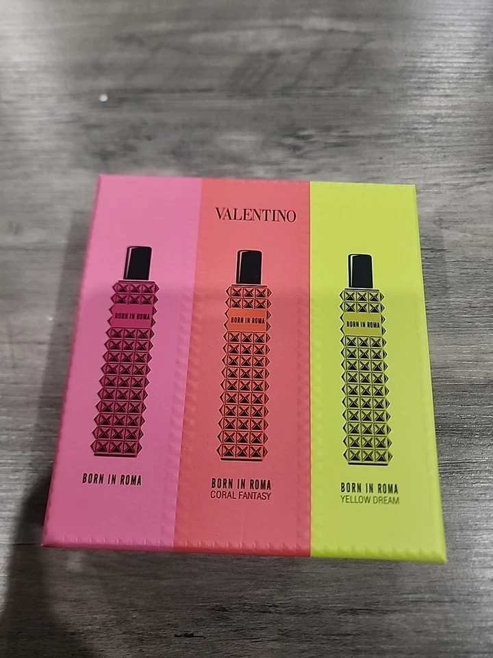 Valentino Damas Mini Set Donna Born In Roma Set Regalo Fragancias Foto 2 de 4
