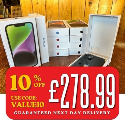 Originalverpacktes Apple iPhone 14 128GB/256GB entsperrt alle Farben 5G Grade A+ 100% Akku