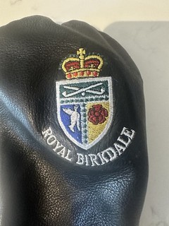 Real Leather Royal Birkdale Golf Club Head Cover Driver