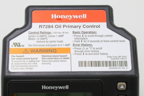 R7284U1004 Universal Electronic Oil Primary Control Compatible with Oil Burner - Picture 3 of 3