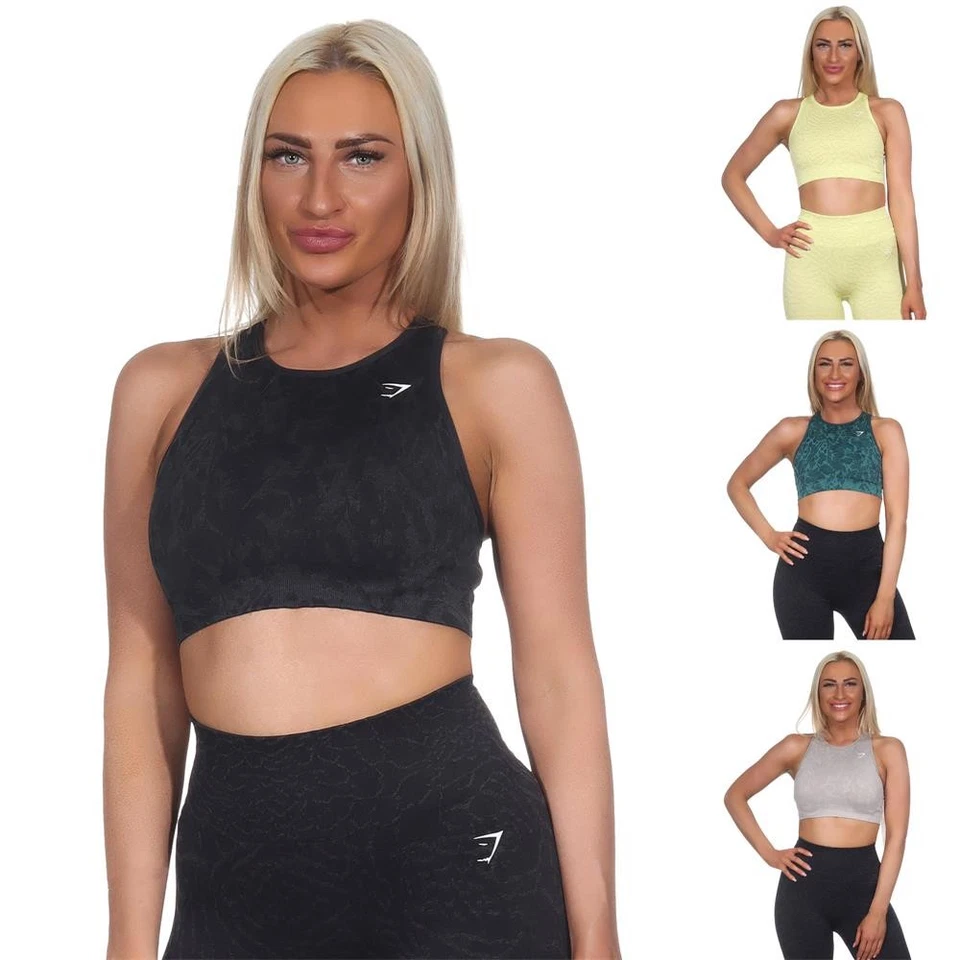 Gymshark Adapt Animal Seamless Sports Bra Bustier Fitness BH Top - Bild 1 von 1