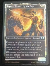 MTG March of the Machine - Daxos, Blessed By The Sun - Foil Showcase