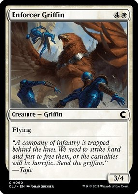 Enforcer Griffin Ravnica: Clue Edition[CLU - 60] Common NM