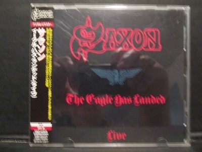 Saxon - The Eagle Has Landed Live Rare Japan Edition OBI
