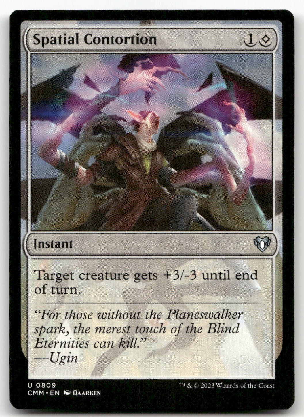 Spatial Contortion #809 (NM) Commander Masters CMM Magic MTG