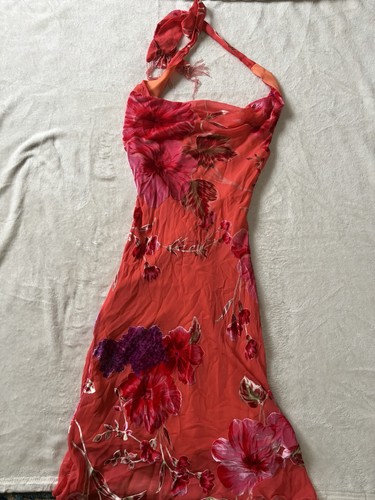 Cache Vintage Y2K Women's Dress Size 4, Halter Top