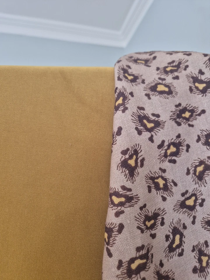 Weicher Baumwollsamt in Sudbury Gelb 3M