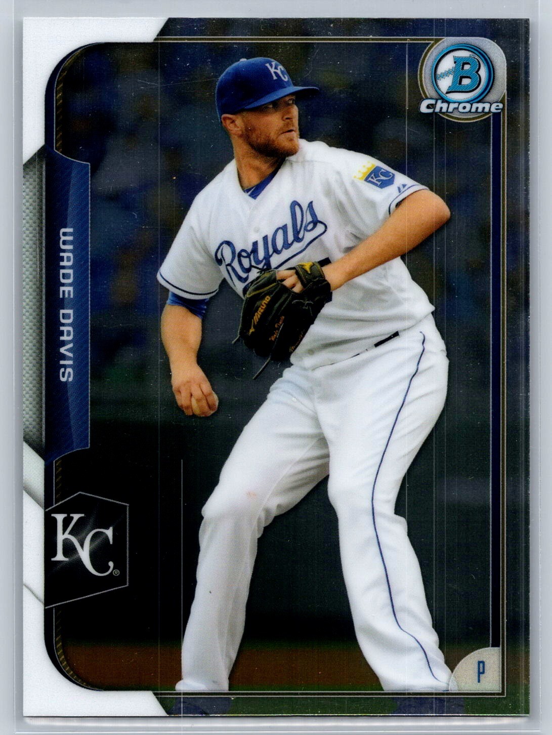 2015 Bowman Chrome #69 Wade Davis