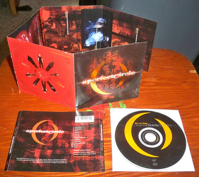A PERFECT CIRCLE (MAYNARD JAMES KEENAN): MER DE NOMS CD w/INSERTS - NO CASE !!