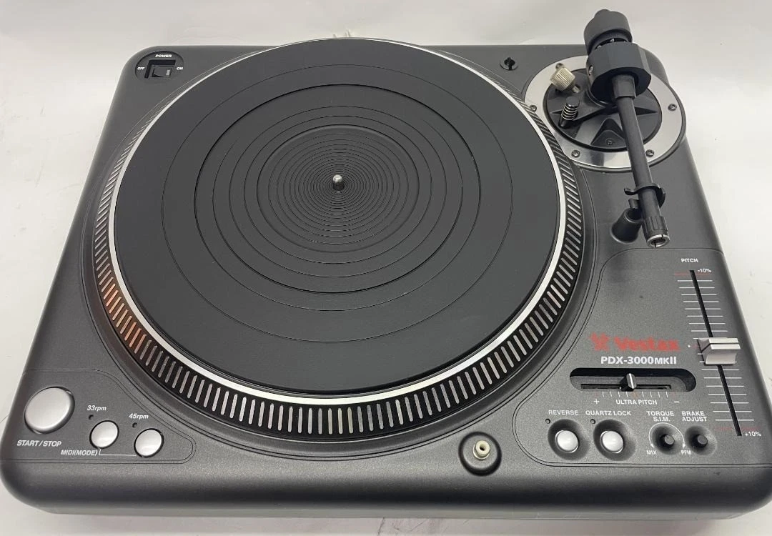 Vestax PDX-3000 MK2 Professional Direct Drive DJ Turntable Musical