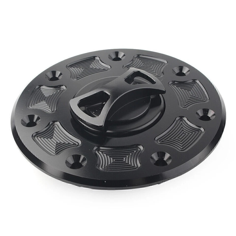 1x Fuel Gas Tank Cap Cover Fit Kawasaki NINJA 500 ZX-6 ZX-7 ZX-9 ZRX-1100 GPZ500 — 第 4/4 张图片
