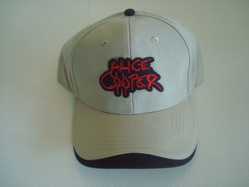 ALICE COOPER    00S  GOLF BEACH SNAPBACK HAT CAP VINTAGE S5