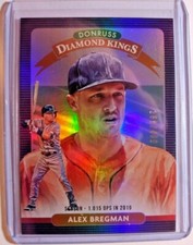 2020 DONRUSS SEASON STAT LINE ALEX BREGMAN 268/400 (m)