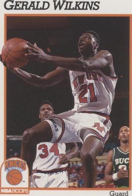 1991-92 NBA Hoops - Gerald Wilkins #146 - 1 of 2