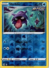 Pokemon TCG Shellder SWSH Fusion Strike 050/264 Reverse Holo Common Card NM