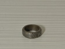 Custom HandMade Forged Damascus Steel Mens Ring Size 3 US Jewellery M9Fashion