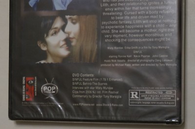 Sinful (DVD, 2006) RARE HORROR THRILLER MISTY MUNDAE BRAND NEW